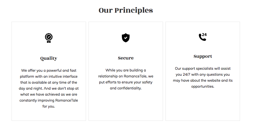 our principles